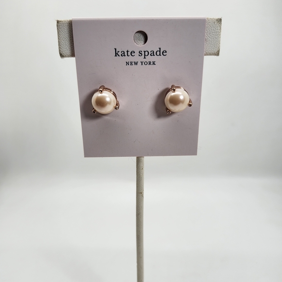 Kate Spade Pearl Stud Earrings - Picture 1 of 4